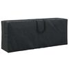 vidaXL Udend&oslash;rs Opbevaringspose Sort 125 x 32 x 50 cm 210D Oxford Stof