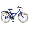vidaXL B&oslash;rnecykel 20 tommer til b&oslash;rn i alderen 6-11 &aring;r M&oslash;rk bl&aring;