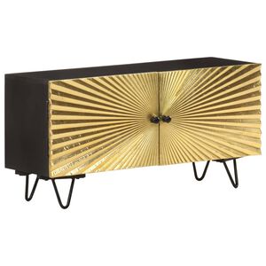 vidaXL tv-skab 90x30x45 cm massivt mangotr&aelig;