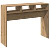 vidaXL konsolbord 105x30x80 cm konstrueret tr&aelig; kunsteg