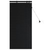 vidaXL Persienner Sort 55 x 130 cm 35 mm Massivt Paulownia Tr&aelig;