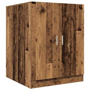 vidaXL vaskemaskineskab 70,5x71,5x91,5 cm antikt tr&aelig;