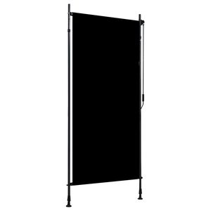 vidaXL udend&oslash;rs rullegardin 100x270 cm antracitgr&aring;