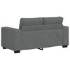 vidaXL 2-personers sofa 120 cm stof mørkegrå