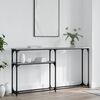 vidaXL konsolbord 145x22,5x75 cm konstrueret tr&aelig; gr&aring; sonoma-eg