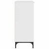 vidaXL Sideboard H&oslash;j gloss hvid 69,5 x 33 x 82 cm Konstrueret tr&aelig;