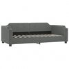 vidaXL daybed 90x190 cm stof m&oslash;rkegr&aring;