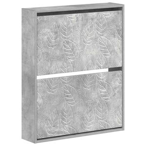 vidaXL V&aelig;gmonteret Skoskab DELFT 71 x 17 x 86 cm Konstrueret tr&aelig;