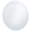 vidaXL vægspejl med LED til badeværelset 70 cm
