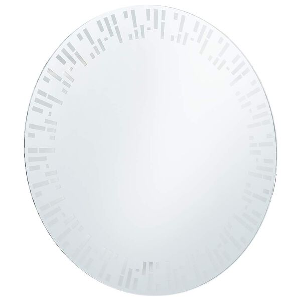 vidaXL v&aelig;gspejl med LED til badev&aelig;relset 70 cm