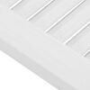 vidaXL skabsl&aring;ger 2 stk. 39,5x29,5 cm lameldesign hvid