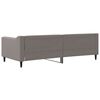 vidaXL daybed 90x200 cm stof gr&aring;brun