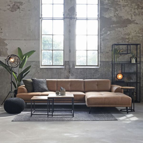 LABEL51 puf strikket bomuld str. M sort