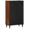 vidaXL Highboard med skuffe Brun 60 x 33 x 100 cm Massivt mangotr&aelig;