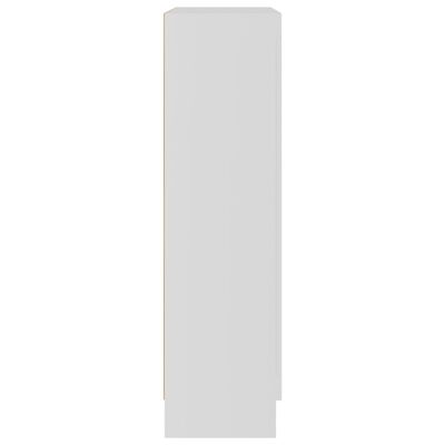 vidaXL vitrineskab 82,5x30,5x115 cm spånplade hvid