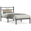 vidaXL sengeramme 80x200 cm uden madras konstrueret tr&aelig; sonoma-eg