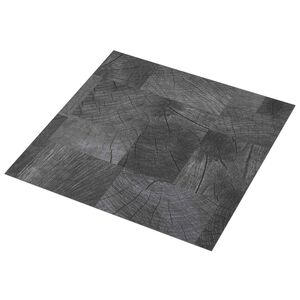 vidaXL Selvkl&aelig;bende Gulvplanker Tr&aelig;struktur Gr&aring; 30,5 x 30,5 cm 20 stk.