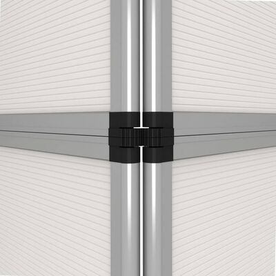 vidaXL 18-panels udstillingsvæg foldbar 362x200 cm hvid