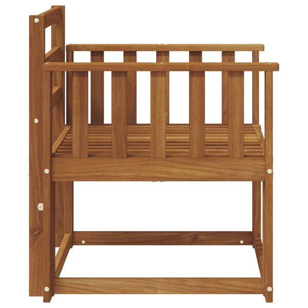 vidaXL Udend&oslash;rs sofa Massivt Akacietr&aelig; Naturfarvet