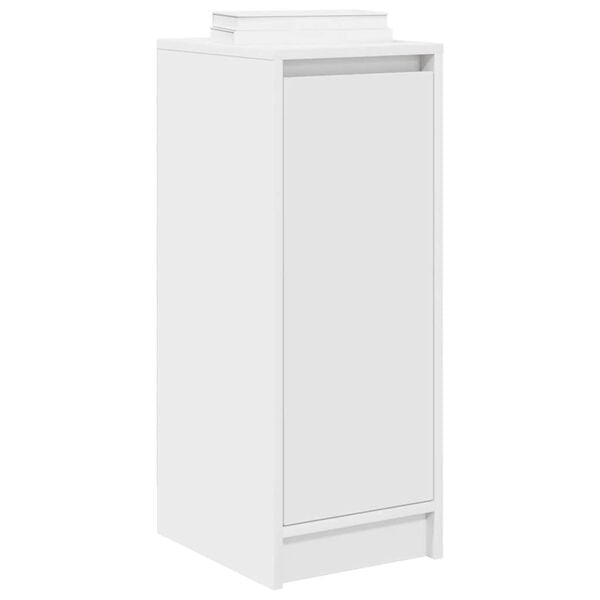 vidaXL skoreol 29,5x34x76 cm konstrueret tr&aelig; hvid