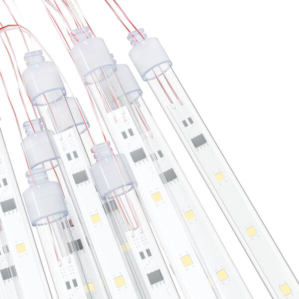 vidaXL meteorlys 20 stk. 50 cm 720 LED'er indend&oslash;rs/udend&oslash;rs varm hvid