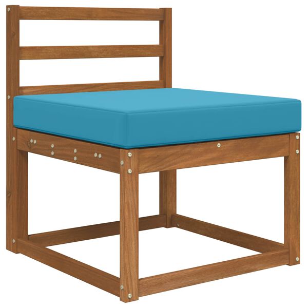 vidaXL Udend&oslash;rs Sofa Pude Kongelig bl&aring; 60 x 60 x 8 cm Polyester