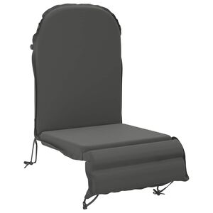 vidaXL Solseng Pude GEMERT 100% polyester Antracit 55 x 135 x 6 cm