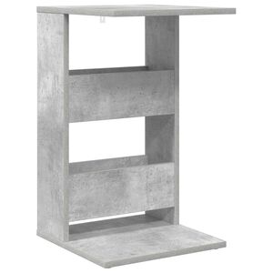 vidaXL Sidebord Beton Gr&aring; 40 x 35 x 60,5 cm Konstrueret tr&aelig;