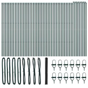 vidaXL Hegnsp&aelig;l Gr&aring;