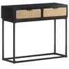 vidaXL konsolbord 90x35x76 cm massivt mangotr&aelig;