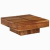 vidaXL sofabord 80x80x30 cm massivt akacietr&aelig;