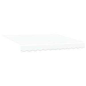 vidaXL Udtr&aelig;kkelig markise Hvid 300 x 250 x 165 cm Stof og Metal