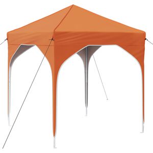 vidaXL Pop-up Festtelt 194 x 194 x 245 cm Orange