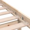 vidaXL sengeramme 75x190 cm massivt fyrretr&aelig;