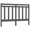 vidaXL sengeg&aelig;rde 146x4x100 cm massivt fyrretr&aelig; gr&aring;