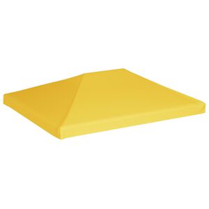 vidaXL pavillontopd&aelig;kke 270 g/m&sup2; 4x3 m gul