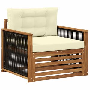 vidaXL Udend&oslash;rs Mellem Sofa Naturfarvet