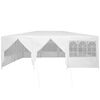vidaXL Party Tent Hvid 600 x 400 x 266 cm Polyethylen