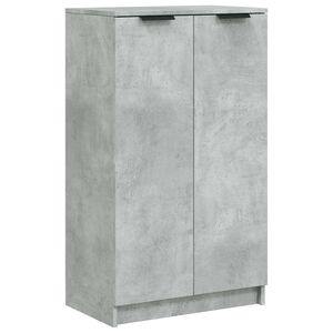 vidaXL skoskab 59x35x100,5 cm konstrueret tr&aelig; betongr&aring;