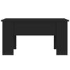 vidaXL sofabord 79x49x41 cm konstrueret træ sort