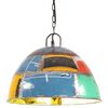 vidaXL industriel h&aelig;ngelampe 25 W rund vintagestil 41 cm E27 flerfarvet