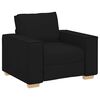 vidaXL sofastol sort 100x78x84 cm stof