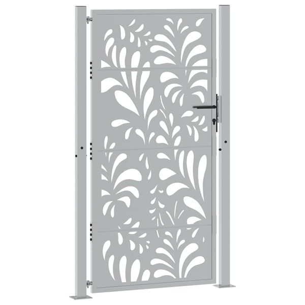 vidaXL havel&aring;ge 100x175 cm vejrbestandigt st&aring;l b&oslash;lgedesign