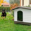 Ferplast hundehus Villa 90 gr&aring; 88 x 72 x 65 cm 87255099