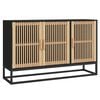 vidaXL sk&aelig;nk 105x30x65 cm konstrueret tr&aelig; sort