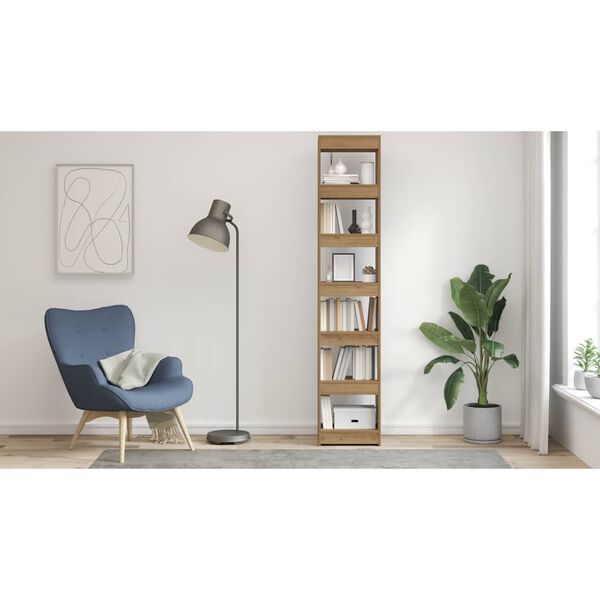 vidaXL bogreol/rumdeler 40x30x198 cm kunsteg