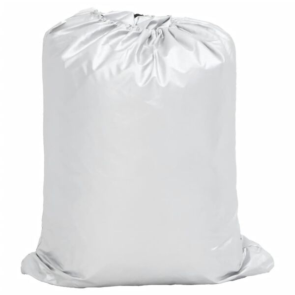 vidaXL bilovertræk til SUV m. spændestropper str. L sølv