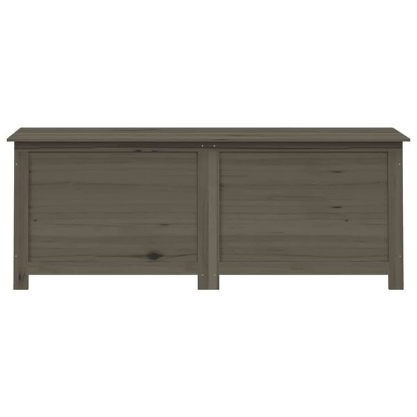 vidaXL udend&oslash;rs hyndeboks 150x50x56 cm massivt fyrretr&aelig; antracitgr&aring;