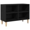 vidaXL TV-skab 69,5 x 30 x 50 cm Sort eg Konstrueret tr&aelig;