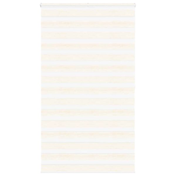 vidaXL zebragardin marmorbeige 130x200 cm stofbredde 125,9cm polyester